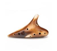 Mini Ocarina Ocarina 12-hole plain-fired classical collection alto C key fine performance flute