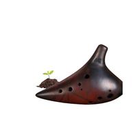 Mini Ocarina Ocarina 12-hole purple sand advanced professional performance model alto G key