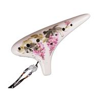 Mini Ocarina Ocarina 12 tone C key AC twelve hole professional flute pottery xun instrument