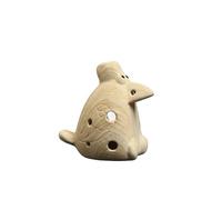 Mini Ocarina Ocarina 6 Hole Ceramic Instrument with Lanyard Sheet Music for Music Lovers and Beginners(Color:7)