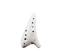 Mini Ocarina Ocarina alto C key straw smoked 12-hole ocarina beginner teaching(3)