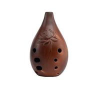 Mini Ocarina Ocarina Instrument 10 Hole Professional Instrument Legend Ocarina of Time Accessories Flute EFG Tunes(Color:F)