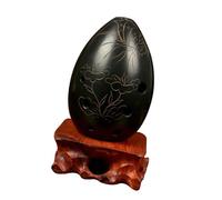 Mini Ocarina Ocarina instrument Xun eight-hole pear-shaped black pottery Xun for beginners(1)