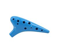 Mini Ocarina Ocarina plastic alto C tuning new style 12 holes multi-color(2)