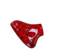 Mini Ocarina Ocarina three-tube ocarina three-tube AC plastic ocarina red AC alto C