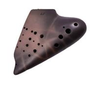 Mini Ocarina Ocarina three-tube purple sand pottery alto C Ocarina playing three-tube AF alto F