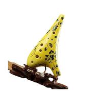 Mini Ocarina Ocarina time instrument ceramic instrument professional double porcelain advanced oud music(Color:1)