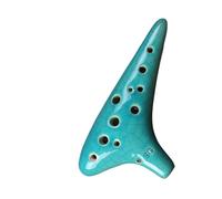 Mini Ocarina Ocarina Twelve Hole Treble SC Tuning Ceramic Making Beginner Teaching Performance(2)