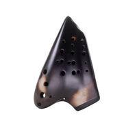 Mini Ocarina Ocarina unfired alto C key professional ultra-wide instrument AC three-tube unfired performance model