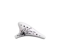 Mini Ocarina Performance instrument hand-painted ocarina 12-hole AC flute alto C key pottery xun(6)
