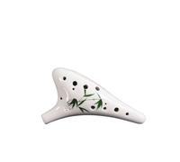 Mini Ocarina Performance instrument hand-painted ocarina 12-hole AC flute alto C key pottery xun(9)
