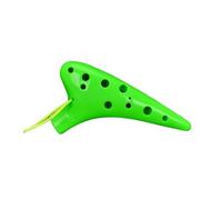 Mini Ocarina Plastic 12 Hole Ocarina Ceramic Alto C Ocarina Plastic Ocarina 5 Colors(Color:3)