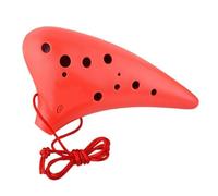 Mini Ocarina Plastic twelve-hole ocarina in C key alto AC key 12-hole classroom teaching for beginners(2)