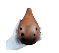 Mini Ocarina Professional high-end 10-hole Ocarina in F and G ancient musical instrument for beginners and performers(Color:6)