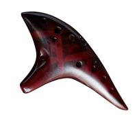 Mini Ocarina Professional Ocarina For Adult(Light Brown)