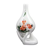Mini Ocarina Professional quality 6-hole ocarina recommended for beginners six-hole alto C key ocarina instrument(Color:Style6)