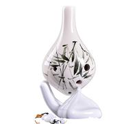 Mini Ocarina Professional quality 6-hole ocarina recommended for beginners six-hole alto C key ocarina instrument(Color:Style 2a)