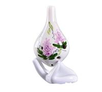Mini Ocarina Professional quality 6-hole ocarina recommended for beginners six-hole alto C key ocarina instrument(Color:Style 8)