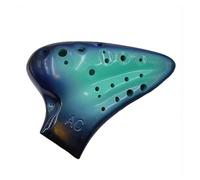 Mini Ocarina Professional triple ocarina Alto C luxury gradient ceramic ocarina advanced music flute