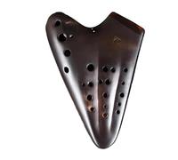 Mini Ocarina Professional Triple Ocarina Ceramic Advanced Alto C AC Smoked Ceramic Ocarina Music