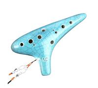 Mini Ocarina Qing crack playing ocarina 12 holes alto C key for beginners ac professional performance