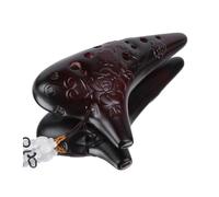 Mini Ocarina Relief flower 12-hole ocarina alto C key for beginners to play the ocarina 0 basics can be learned
