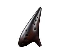 Mini Ocarina Retro smoked BC professional 12-hole ocarina lacquered smoked