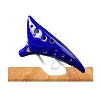 Mini Ocarina Royal blue 12-hole ocarina instrument manufacturer direct sales alto C key af key flute