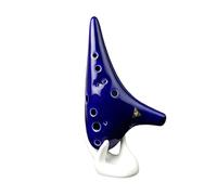 Mini Ocarina Sapphire blue 12-hole ocarina instrument alto C af flute tourist attractions