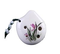 Mini Ocarina SC six-hole ocarina 6-hole treble C-key ocarina recommended for beginners for adult students(Color:2)
