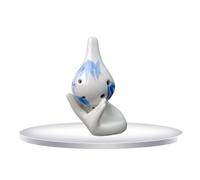 Mini Ocarina Small long mouth bamboo leaf six-hole ocarina alto C key ocarina crafts ornaments(3)