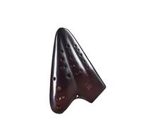 Mini Ocarina Smoked three-tube ocarina alto C key AC beginner 3-tube ocarina national instrument