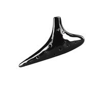 Mini Ocarina Soprano SC Ocarina 12 Hole Ocarina Black Pottery + Complete Set(1)