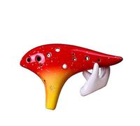 Mini Ocarina Starry sky style ocarina 12 holes alto C national musical instrument made of ceramics
