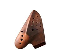 Mini Ocarina Three-tube Ceramic Ocarina 12 Holes Alto C Key AC Matte Smoked Professional Ocarina of Time(Color:AC3)