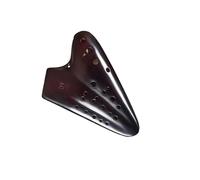Mini Ocarina Triple Ceramic Ocarina 12 Hole Alto C Key AC Vintage Smoked Ocarina Tone
