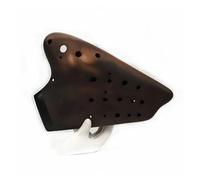 Mini Ocarina Triple Ocarina Alto C Ocarina of Time Professional Music Instrument Accessory Legendary Ocarina Flute(Color:Brown)