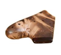 Mini Ocarina Triple Ocarina Base Ceramic Ocarina Professional Instruments Accessories Available Ocarina of Time(Color:AC)