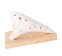 Mini Ocarina Twelve hole AC key 12 hole alto C key ocarina for beginners ice crack hand painted lacquer(Color:2)
