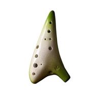 Mini Ocarina Twelve-hole ocarina alto C key AC gradient ceramic ocarina national musical instrument(2)