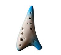 Mini Ocarina Twelve-hole ocarina alto C key AC gradient ceramic ocarina national musical instrument(1)