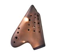 Mini Ocarina Unfired performance ocarina three-tube unfired alto G key ultra-wide range