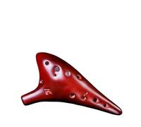 Mini Ocarina Vintage 12 Hole Ocarina Handmade Professional Ceramic Ocarina AF AC(Color:AC)