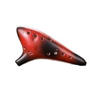 Mini Ocarina Vintage 12 Hole Ocarina Handmade Professional Ceramic Ocarina AF AC(Color:AF)