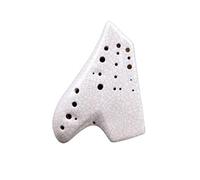 Mini Ocarina White triple ocarina instrument alto C ocarina professional instrument flute accessories