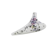 Mini Ocarina Wisteria flower painted SC treble C professional playing ocarina 12-hole instrument