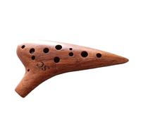 Mini Ocarina Wooden 12 hole SC SG SF AC ocarina instrument(5)