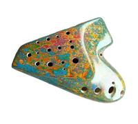 Mini Ocarina Wooden Ocarina 16 Hole Professional Instrument Advanced Flute Accessories(Color:1)