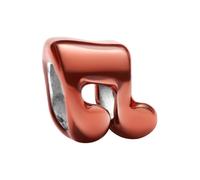 Mini Orange Musical Note Charm