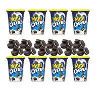 Mini Oreos Cookies - 115g Original Bite Size Biscuits Perfect for Snacking, Baking, and Decorations - 8 Pack